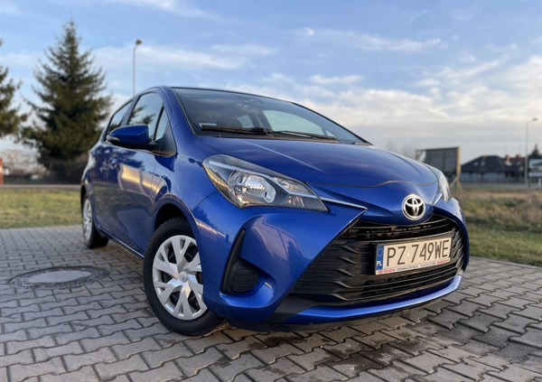 Toyota Yaris cena 40900 przebieg: 116551, rok produkcji 2017 z Swarzędz małe 407